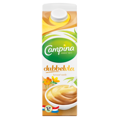 Campina Dubbelvla vanille karamel