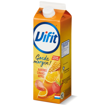 Vifit Goedemorgen drink aardbei sinaasappel