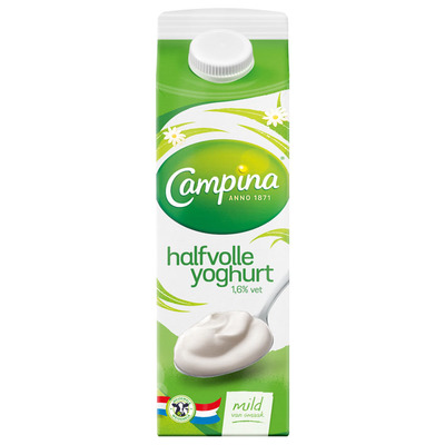 Campina Halfvolle milde yoghurt