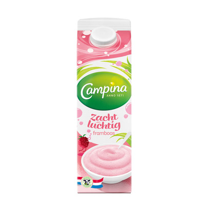 Campina Zacht & luchtig framboos