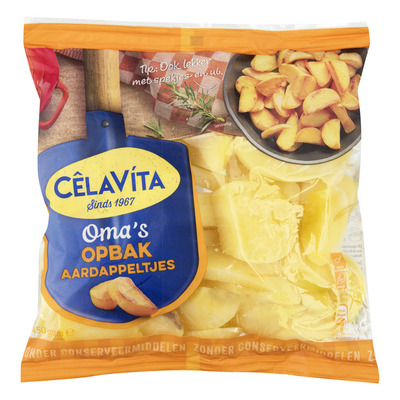 CêlaVíta Oma's opbak aardappeltjes