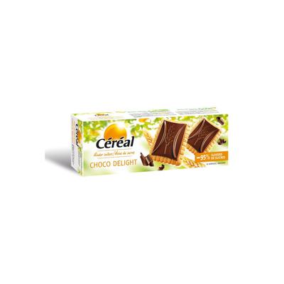 Céréal Minder Suikers Choco Delight Pure Chocolade Koekjes 12 Stuks