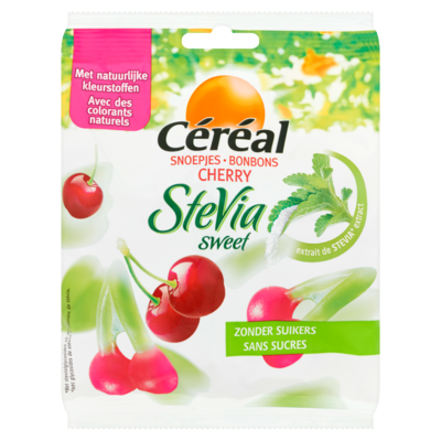 Cereal Snoep kersen stevia