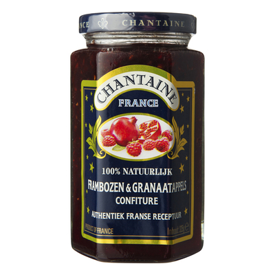 Chantaine Frambozen - granaatappels confiture