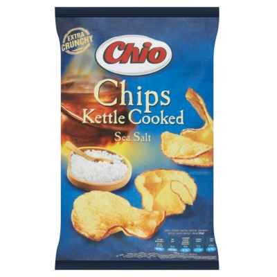 Chio kettle cooked sea salt 120 gram