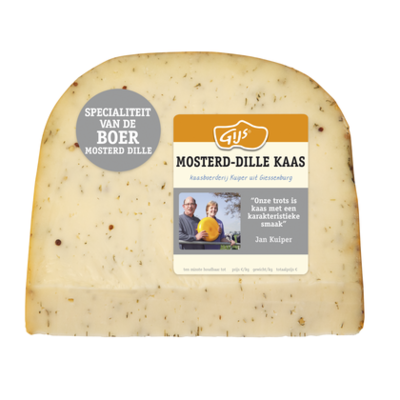 GIJS Boerenkaas mosterd dille
