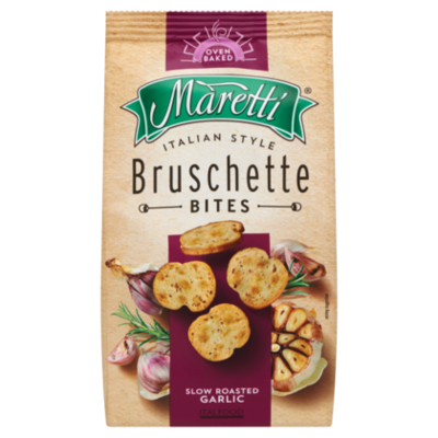 Maretti Bruschette bites slow roasted garlic