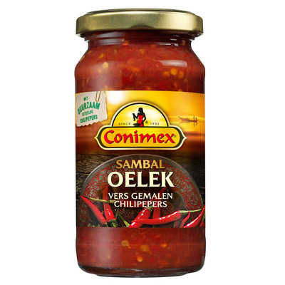 Conimex Sambal oelek vers gemalen chilipepers