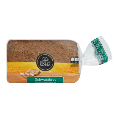 Soma Schwarzbrot Rogge-Tarwebrood