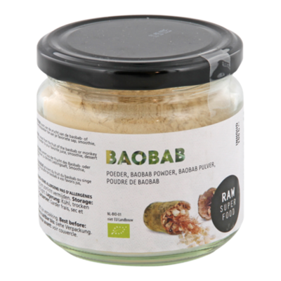 Raw Organic Food Baobab Poeder RAW Bio