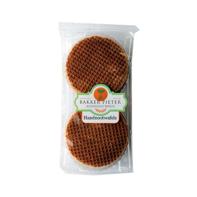 Bakker Pieter Hazelnootwafels 6st