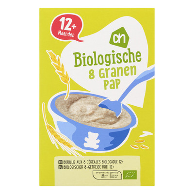 Huismerk Biologisch 8 granen pap 12+
