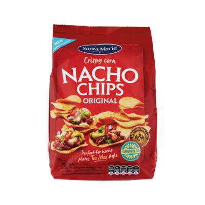 Santa Maria Crispy Corn Nacho Chips Original