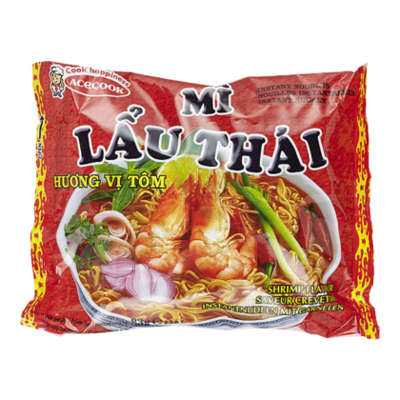 Mi lau thai Garnaalnoodles