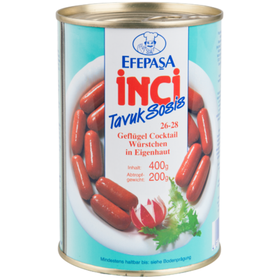 Efepasa Inci tavuk sosis kippenvleesworsten