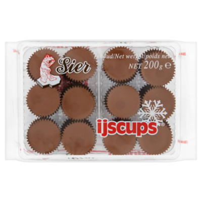 Sier Chocolade Sier IJscups