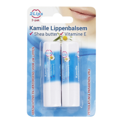 2Lips Duo blister lip balsem