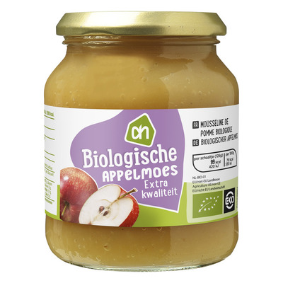 Huismerk Biologisch Appelmoes extra kwaliteit