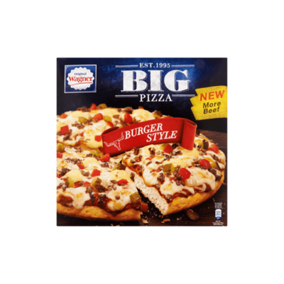Original Wagner Big Pizza Burger Style
