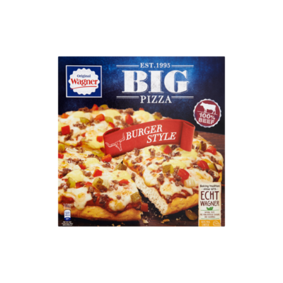 Original Wagner Big Pizza Burger Style