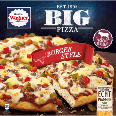 Wagner Big pizza burger style