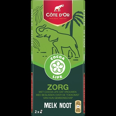 Côte d'Or zorg tablet melk hazelnoot