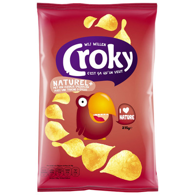 Croky Chips naturel