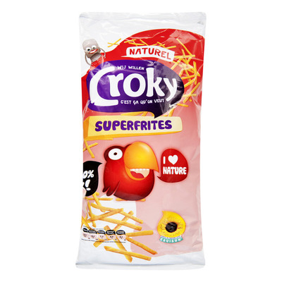 Croky Superfrites naturel