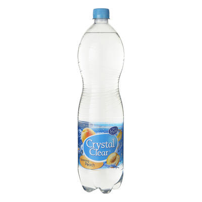 Crystal Clear Sparkling peach