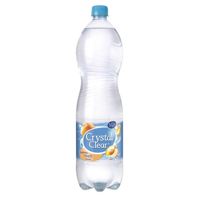 Crystal Clear Sparkling peach
