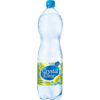 Crystal Clear Sparkling lemon-cactus