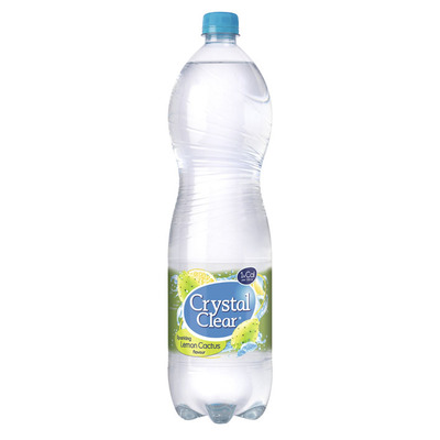 Crystal Clear Sparkling lemon-cactus