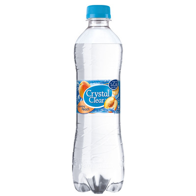 Crystal Clear Sparkling peach