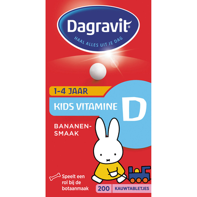 Dagravit Kids vitamine D tabletten