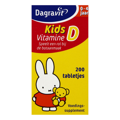 Dagravit Kids vitamine D tabletten
