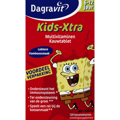 Dagravit Kids-xtra 6-12 jaar tabletten