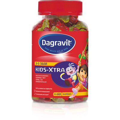 Dagravit Kids-Xtra multivitaminen gummies 3+