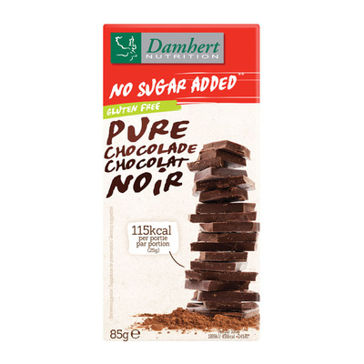 Damhert Pure chocolade tagatose suikerbewust