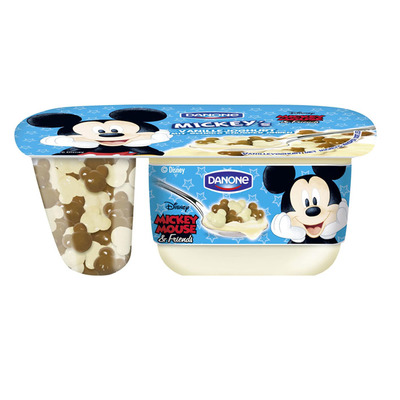 Danone Disney Mickey Mouse yoghurt