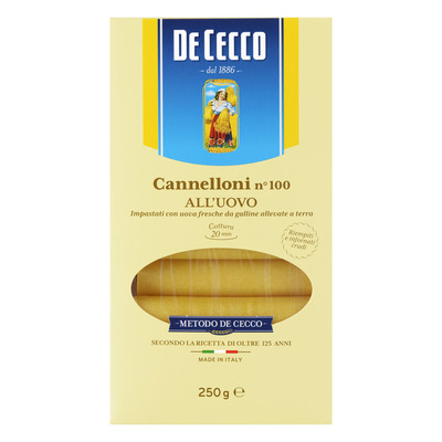 De Cecco Cannelloni all'uovo n° 100