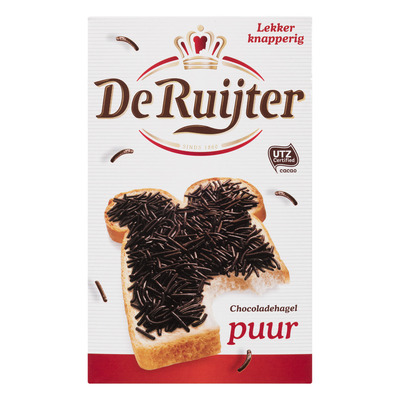De Ruijter Chocolade hagel puur