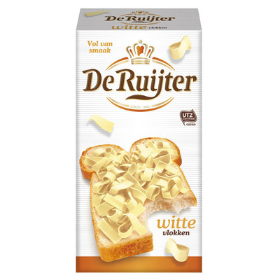 De Ruijter Chocolade vlokken wit