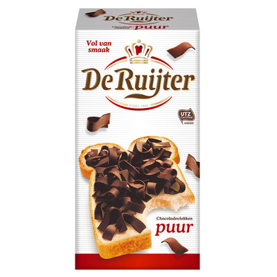 De Ruijter Chocoladevlokken puur