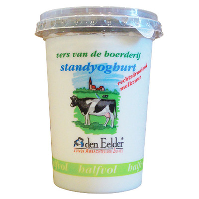 Den Eelder Boeren standyoghurt halfvol