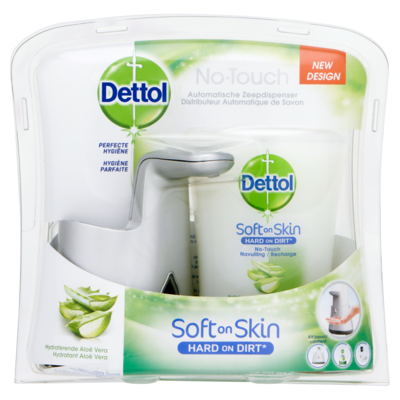 Dettol No touch aloë vera zilver start