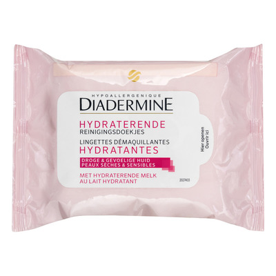 Diadermine Reinigingsdoekjes hydraterend