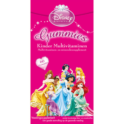 Disney Kinder multivitaminen gummies Princess