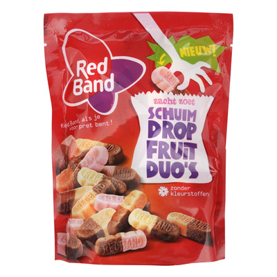 Red Band Schuim dropfruit duo's
