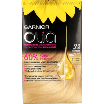 Garnier Olia Permanente Kleuring 9.3 Zeer Licht Goudblond