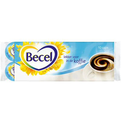 Becel Minicups voor in de koffie